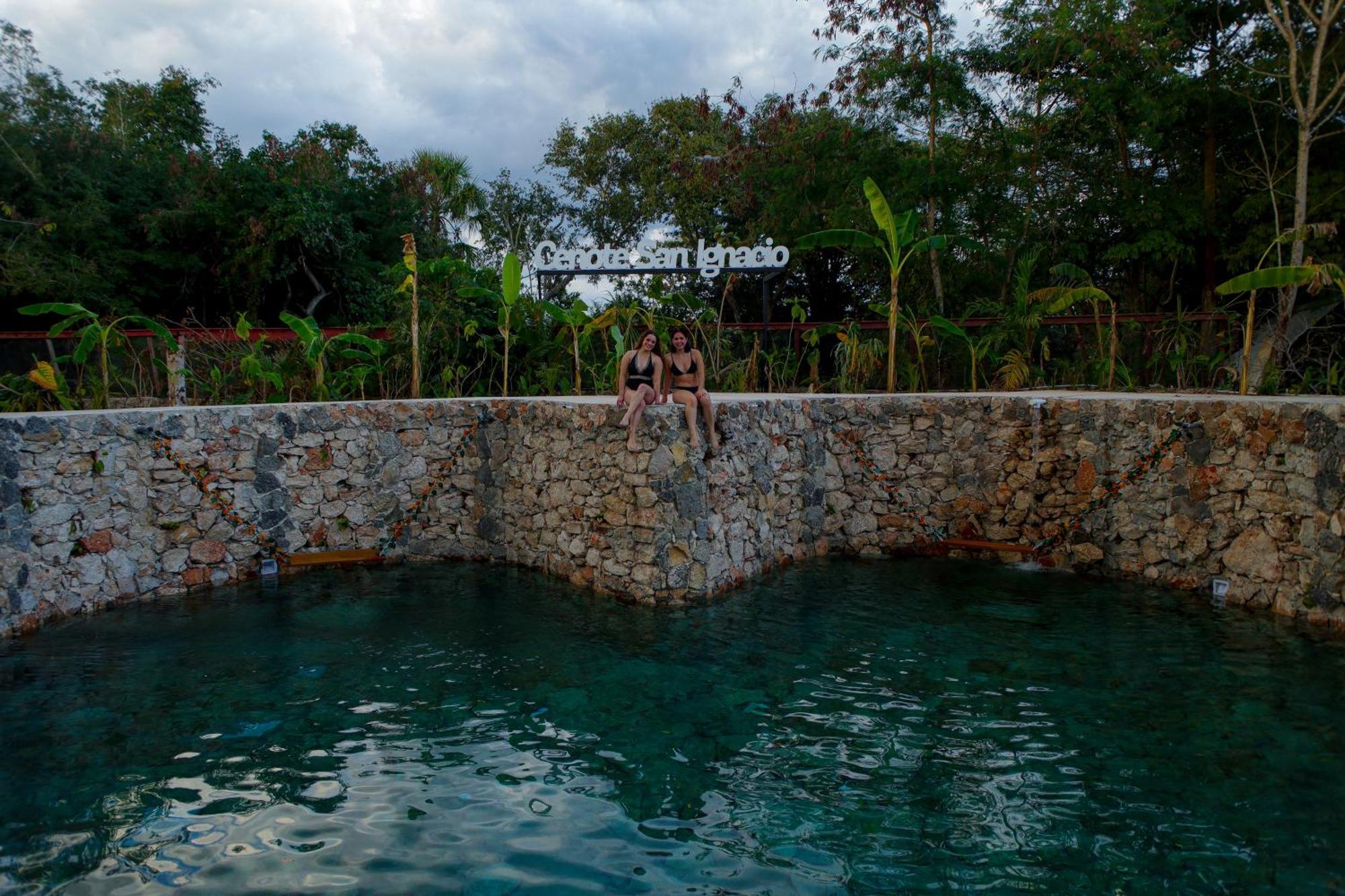 Cenote San Ignacio Chocholá Exterior foto